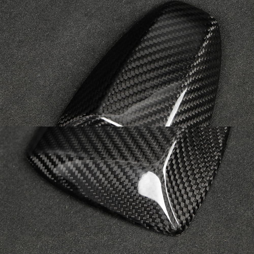 JSWAN Carbon Fiber Car Roof Shark Fin Antenna Base Cover Trim Fit for Nissan Z 400Z RZ34 Fairlady Z (2023 to Now) Roof Aerial Radio Signal Base Antenna Toppers Cover Trim Interior Accessories