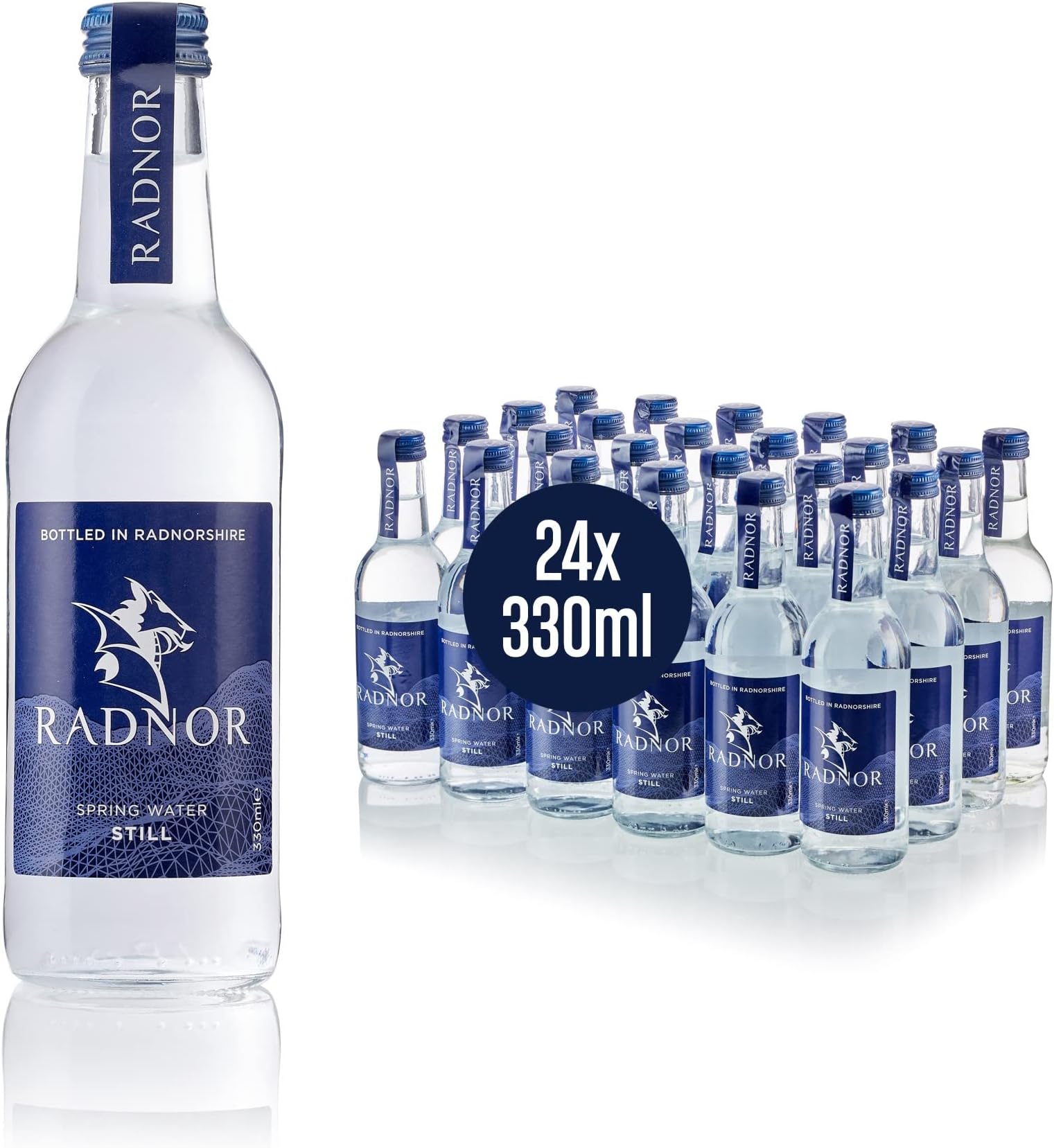 Radnor Hills Silent spring water 24 x 330 ml