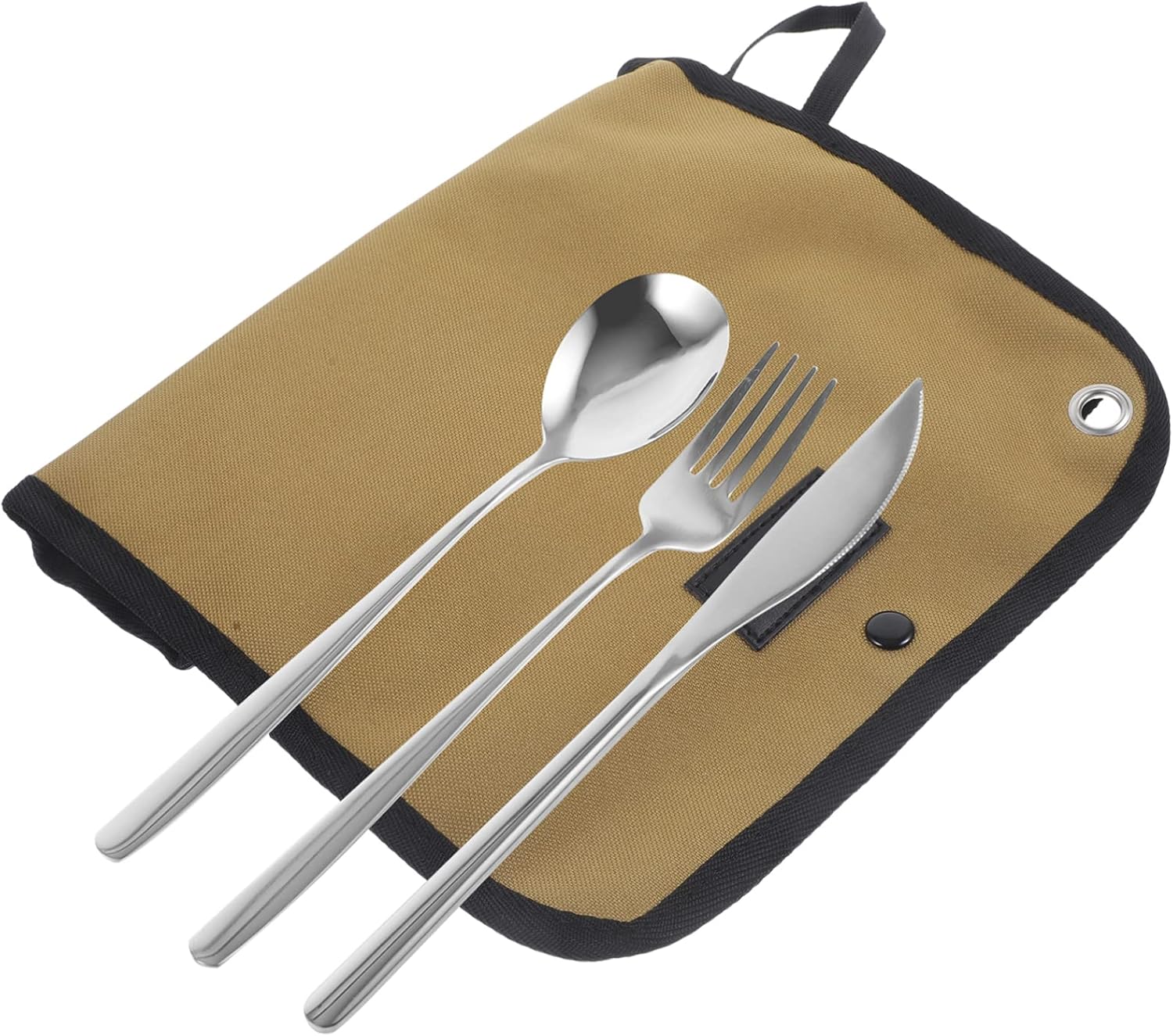 Multi-function Camping Tableware Cutlery Set Storage Pouch for Picnic Fishing Travel Elegant