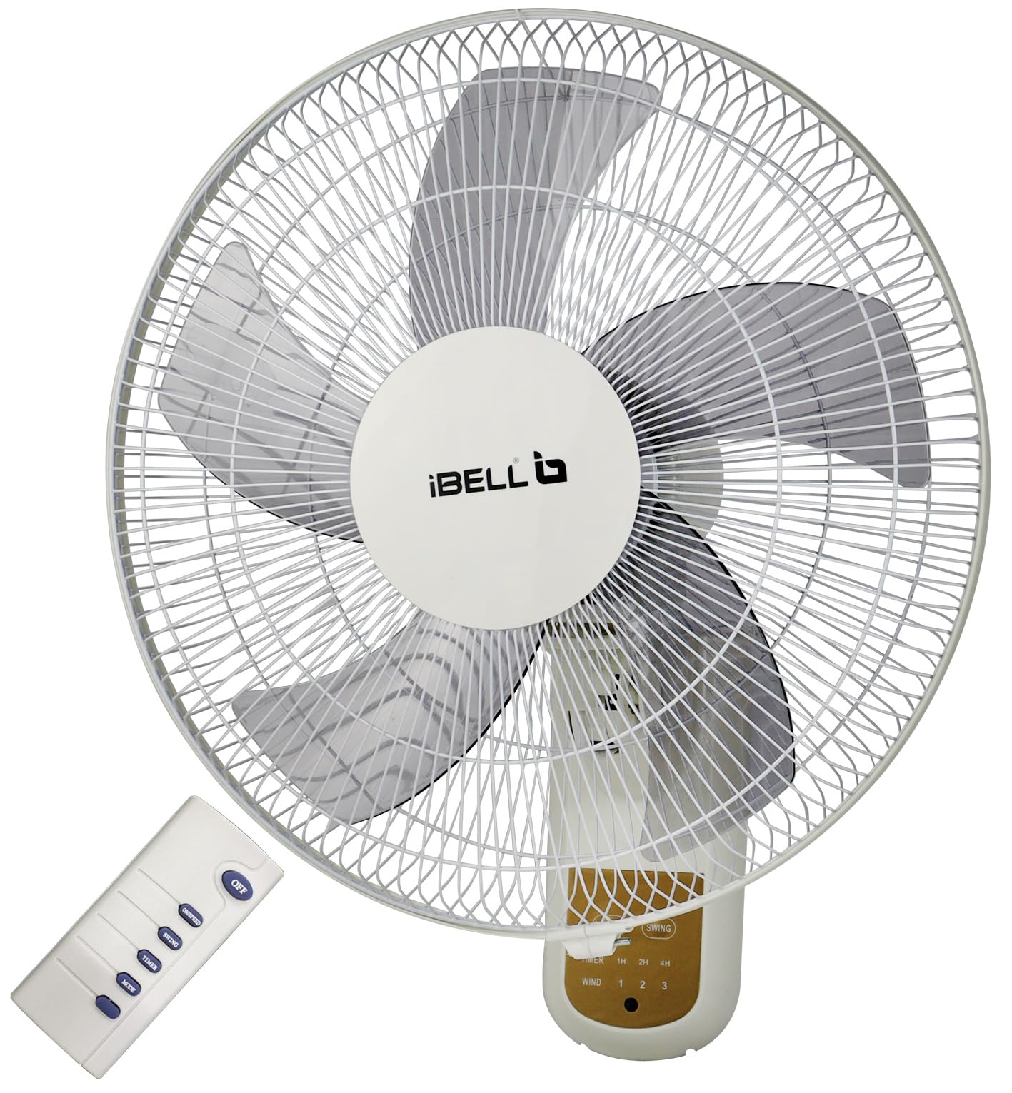 IBELL VIVA High Speed Wall Fan with Remote, 5 Leaf, 406mm, Low Noise Motor, White (B085ZD7S1R) Amazon Price History, Amazon Price Tracker