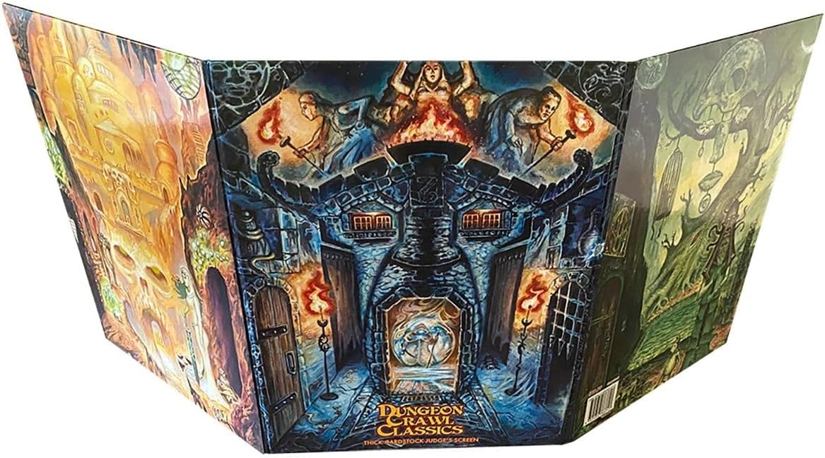 Goodman Games Dungeon Crawl Classics RPG Thick Judge's Screen
