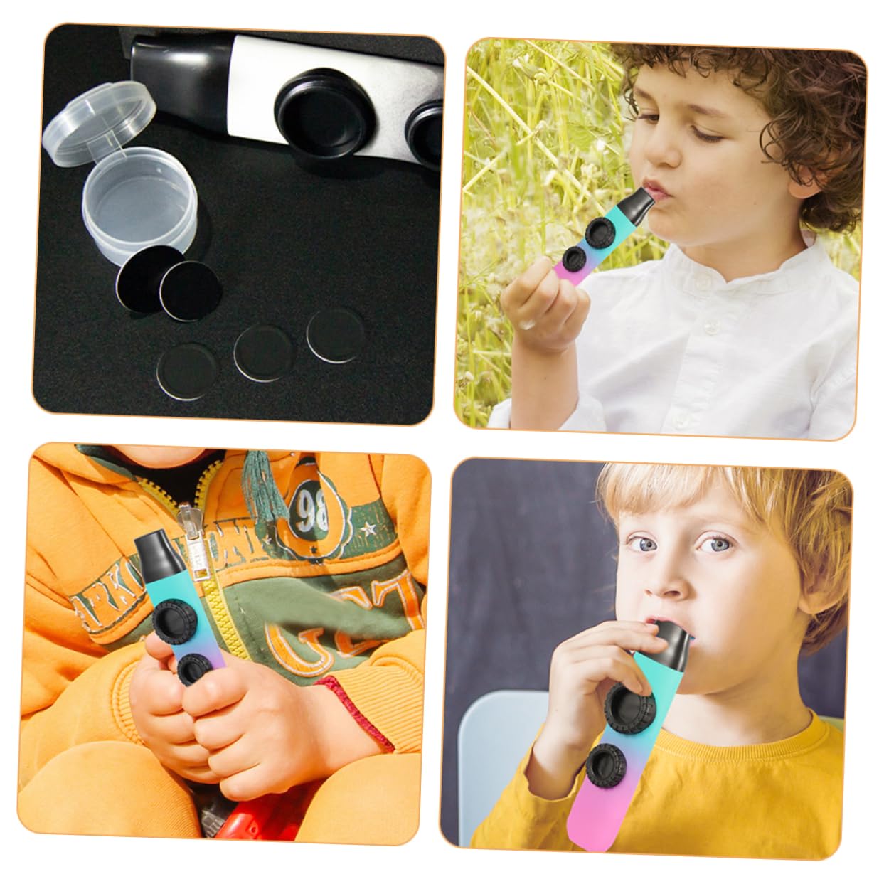 Toddmomy 20pcs Membranes for Flute Durable Diaphragm Replacement Lightweight Portable Flute Accessories Safe Reusable Protective Films for Musicians