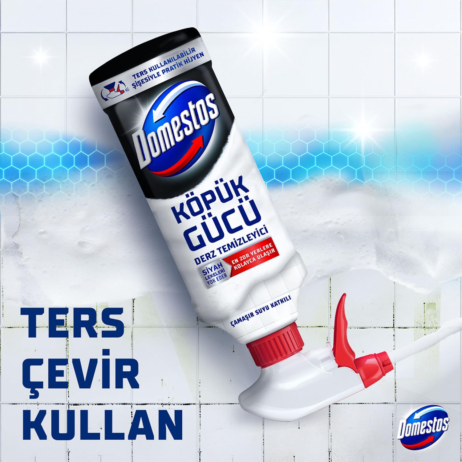 Domestos Köpük Gücü Derz Temizleyici 450 ml