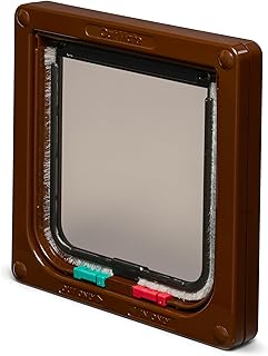 Cat Mate 4 Way Locking Cat Flap - Brown product image