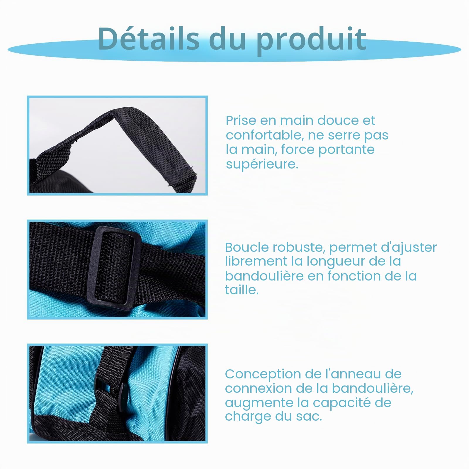 Sac de Patinage à Roulettes 38×36×25 cm, Sac à Patins à Glace et Roller avec Bandoulière Réglable, Sac de Transport pour Enfants, Femmes et Hommes, Sac à Chaussures de Ski Respirant et Résistant