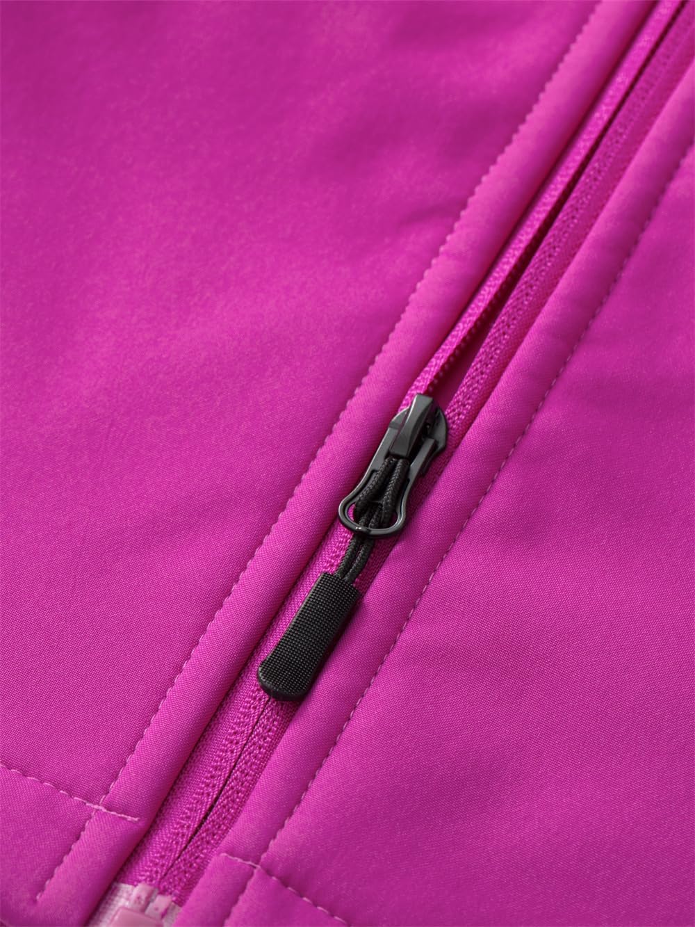 KVE Women's Hooded Softshell Vest Fleece Lined Windproof Zip Up Sleeveless Jacket Lightweight Coat for Running - Image 8