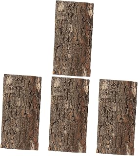 NOLITOY 4 Unidades De Paisagismo De Tanque De Peixes De Estimação Fundo De Casca De Cortiça Casca De Cortiça Para Terrário Fundo De Tanque De Dragão Barbudo Fundo De Terrário De Casca De