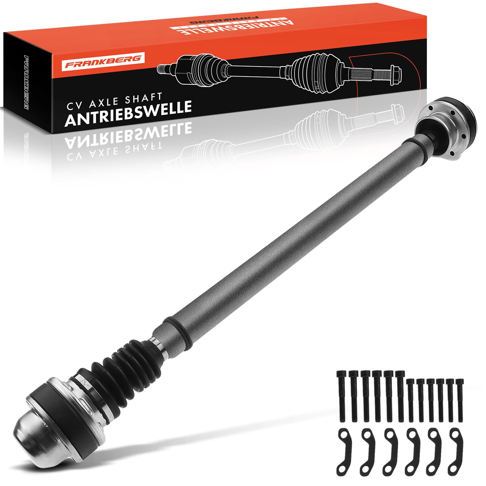 Frankberg Eje de transmisión eje delantero AT 52099499AD | Compatible con: Grand Cherokee II WG WJ