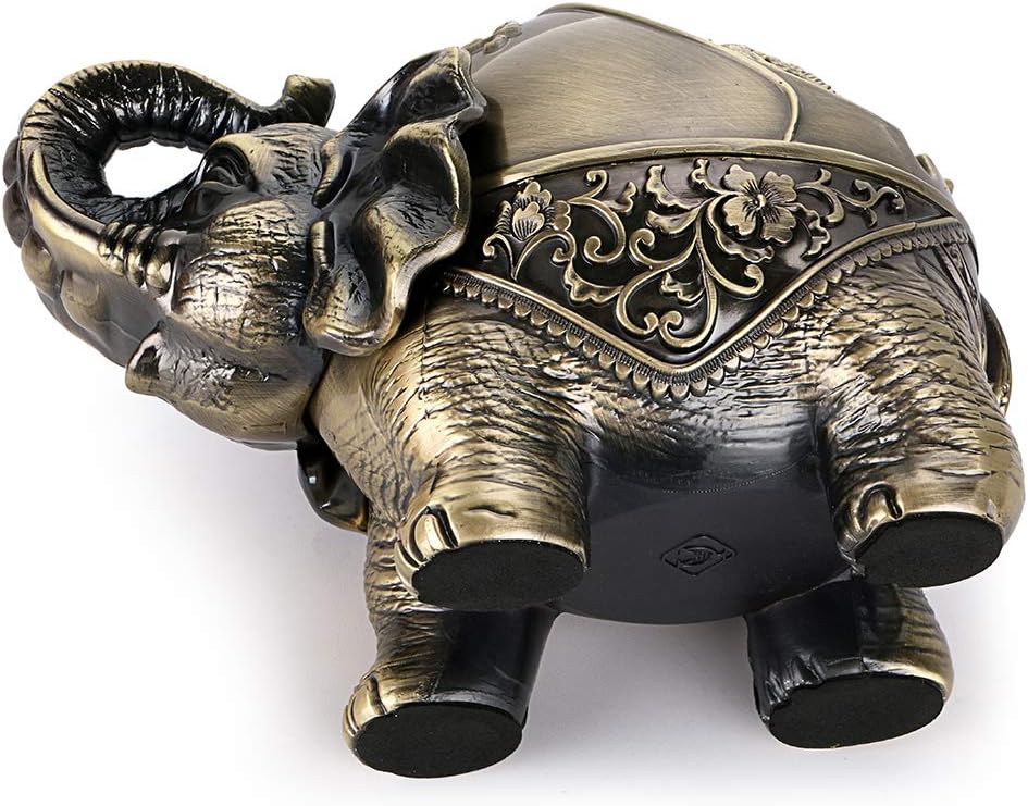 Guanto Doppio Da Forno TropicalLife: Motivo Mandala Elefante, Resistente Al Calore, 88.9x17.8 Cm