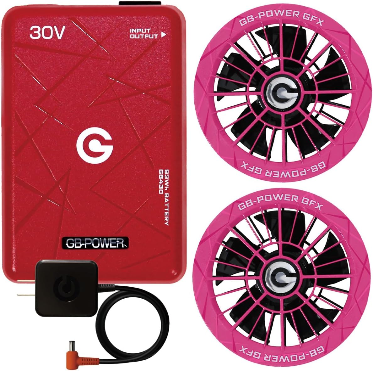 Amazon.co.jp: [長信ジャパン] GB430 + GFX 空調作業服 30V バッテリー