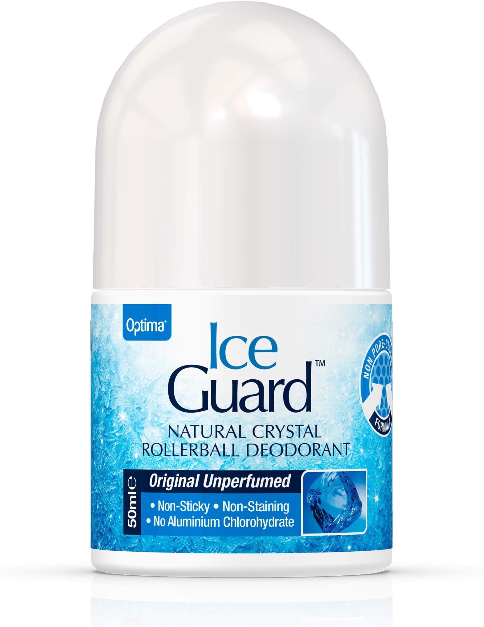 Iceguard Crystal Deodorant Roll On - 50ml