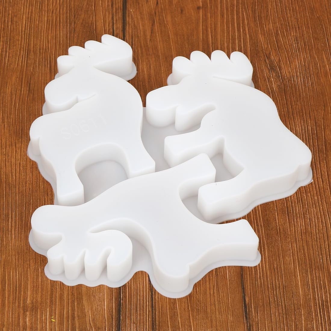 Moule Silicone Sapin De Noël 18x14 Cm - Décorations Fêtes, Pâtisserie, Bricolage, Flexible Et Durable, Facile à Démouler - 12