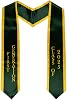 First Generation Graduation Stole 72 Class of 2025 Graduation Sash for Graduation Gift Green&Gold