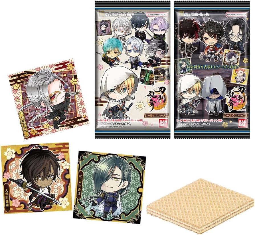 刀剣乱舞 シールウエハース 105枚　まとめ売り Amazon | にふぉるめーしょん 『刀剣乱舞ONLINE』 シール