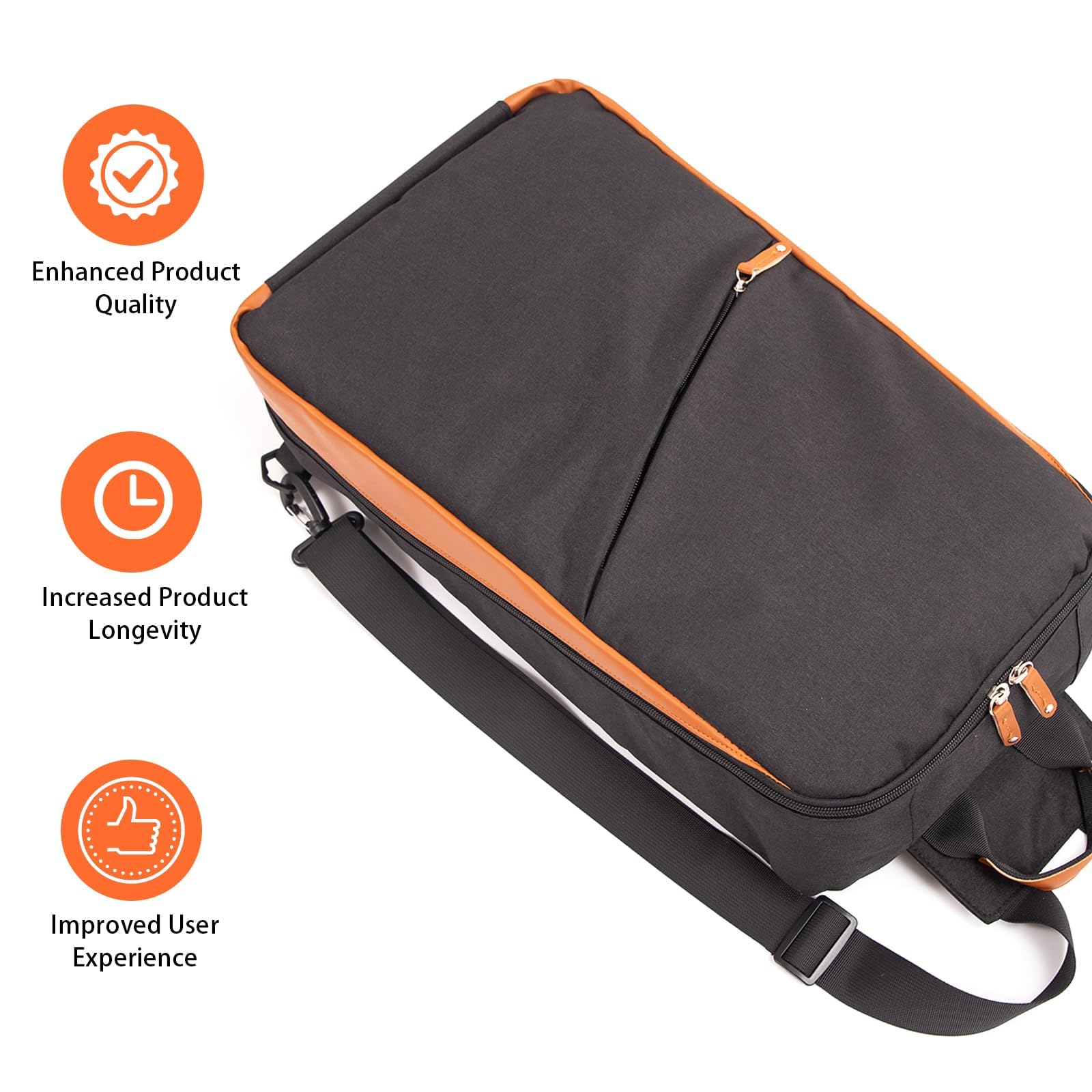 Bolsa para cuchillos de chef de 50 cm, bolsa profesional para cuchillos de chef con 21 compartimentos, hecha de tela Oxford impermeable, ligera, portátil y segura