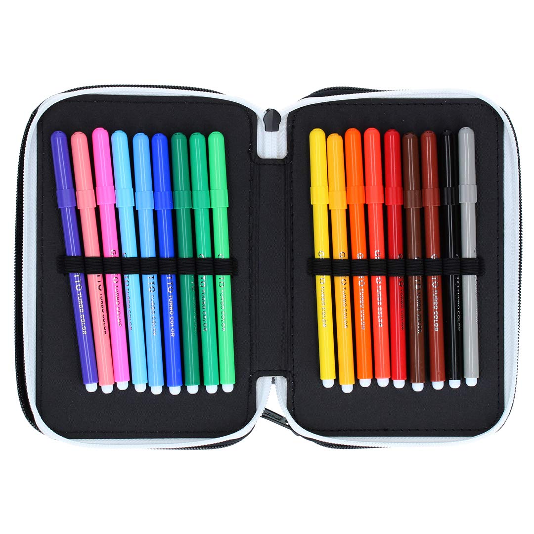 JUVENTUS Zaino Seven Sdoppiabile con Astuccio 3 Zip 2020/2021
