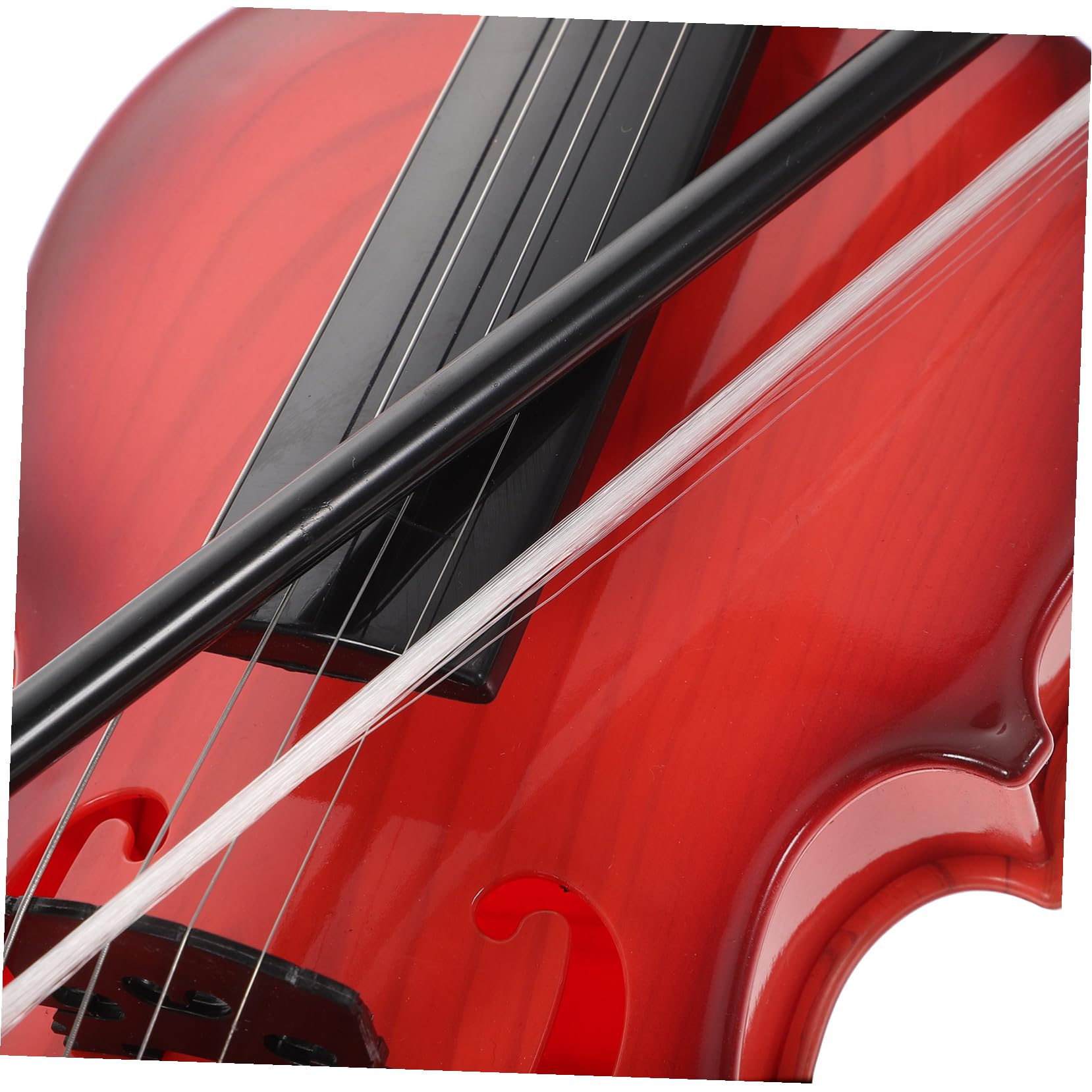 Didiseaon Violino Giocattolo Per Bambini Principianti in Plastica Sicura, Piccolo Strumento Musicale Educativo Per Sviluppo Capacità Sonore e Gioco Didattico, Regalo Compleanno Bambini