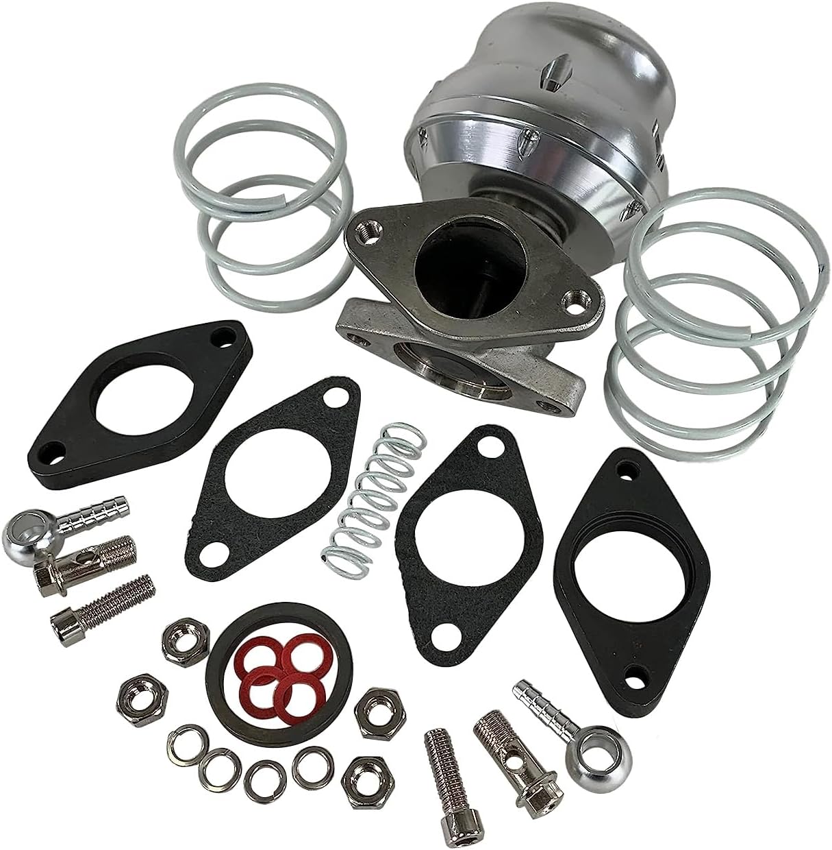 38mm External Wastegate 2 Bolt Installed by 7 PSI comes with 4/9/10 Three Springs.