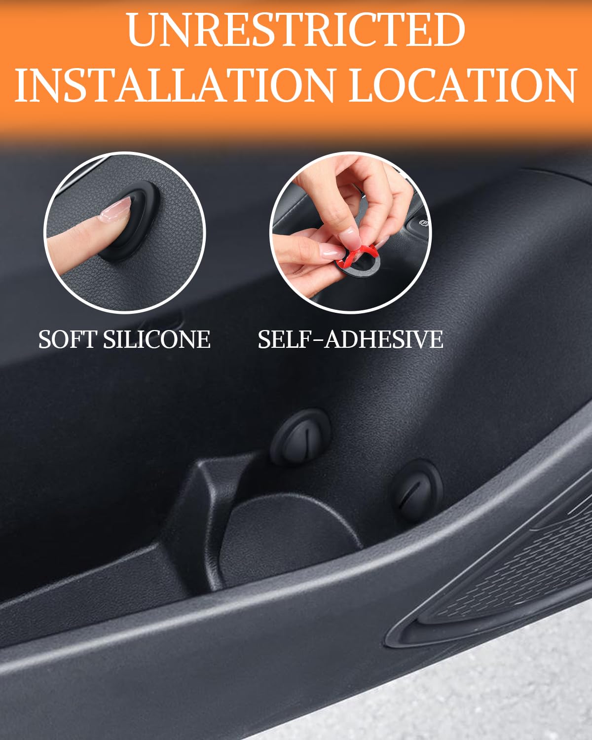 8 Pezzi Limitatore Di Posizione Del Portabicchieri Per Auto Stabilizzatore Per Interni Auto Autoadesivo Sottobicchieri Per Portabicchieri In Silicone Per Veicoli Camion RV