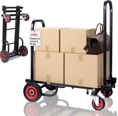 Chariot de Transport Pliable avec Roues R-Trac Pyle