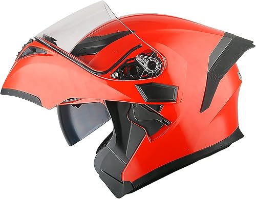 Miniatura 106 de 1Storm Motorcycle Modular Full Face Helmet Flip up Dual Visor Sun Shield: HB89 Arrow Pink Arrow Pink,Arrow Blue,Arrow Green,Arrow Orange,Arrow