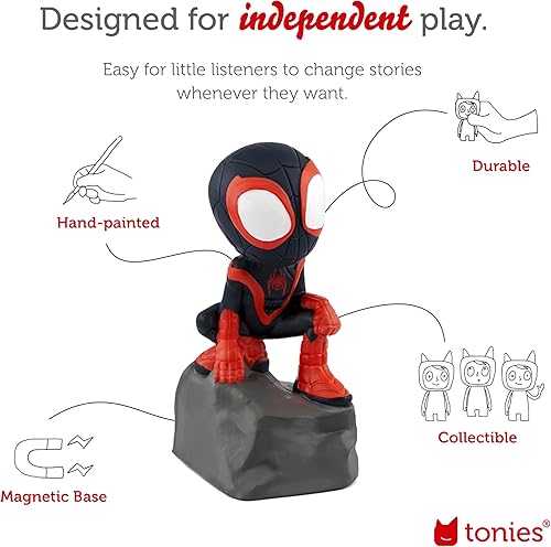 Miniatura 3 de Tonies Spin Audio Play personaje de Marvel Spidey y sus increíbles amigos
