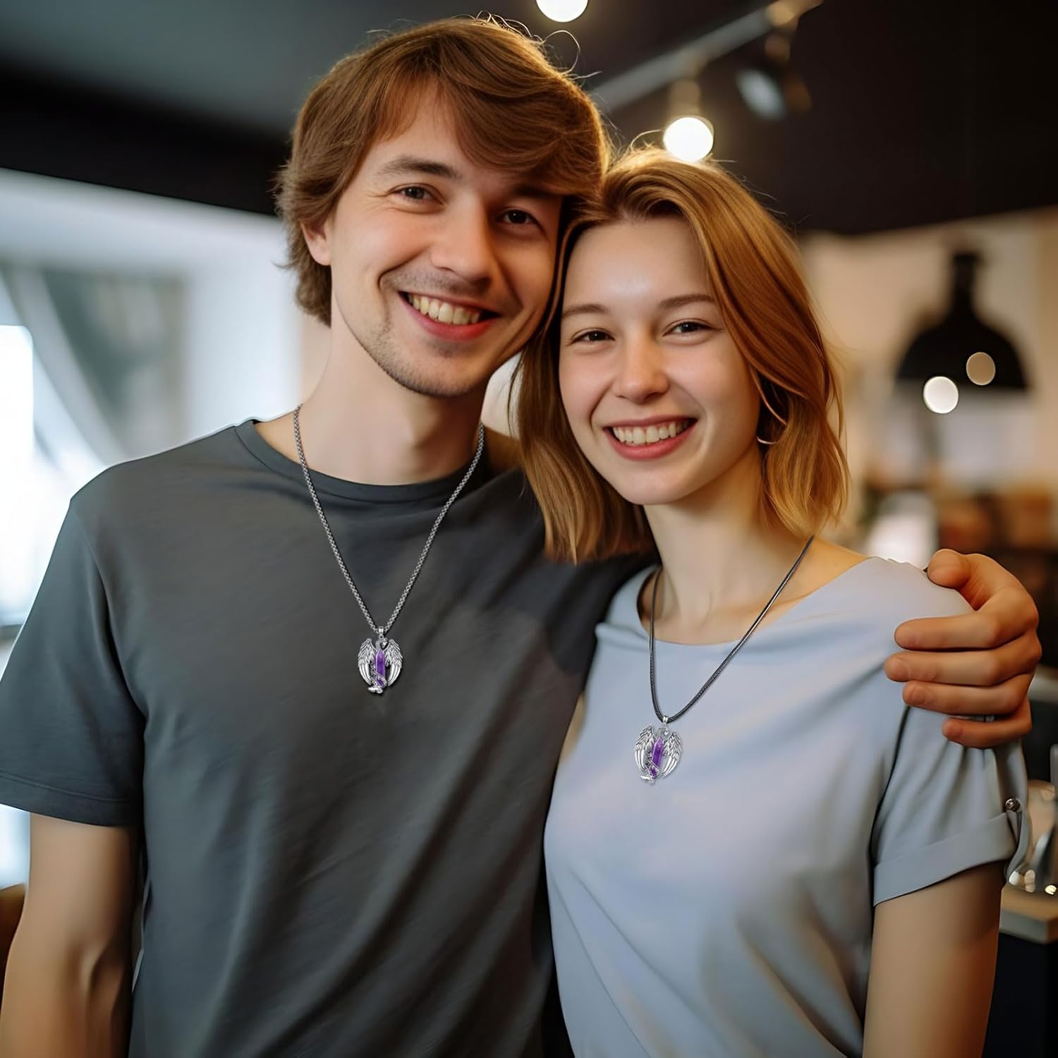 EUDORA Phoenix Necklace with Crystal for Women Men Silver Plated Copper, Vintage Viking Celtic Flaming Phenix Pendant Amulet Crystal Jewelry Gifts for Women Men,20"+2" - Image 9