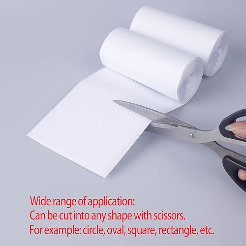 Miniatura 5 de 3 pulgadas de ancho 1.5 yardas de largo  Hojas autoadhesivas de estilo de gancho y bucle  Parche de nailon con pegamento súper adhesivo  Tiras