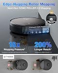 ECOVACS DEEBOT X11 OmniCyclone Robot Vacuum and Mop, Bagless Auto-Empty Station, PowerBoost GaN Charging, OZMO Roller 2.0 Mop, Blast Suction, AIVI 3D Navigation, YIKO Agent