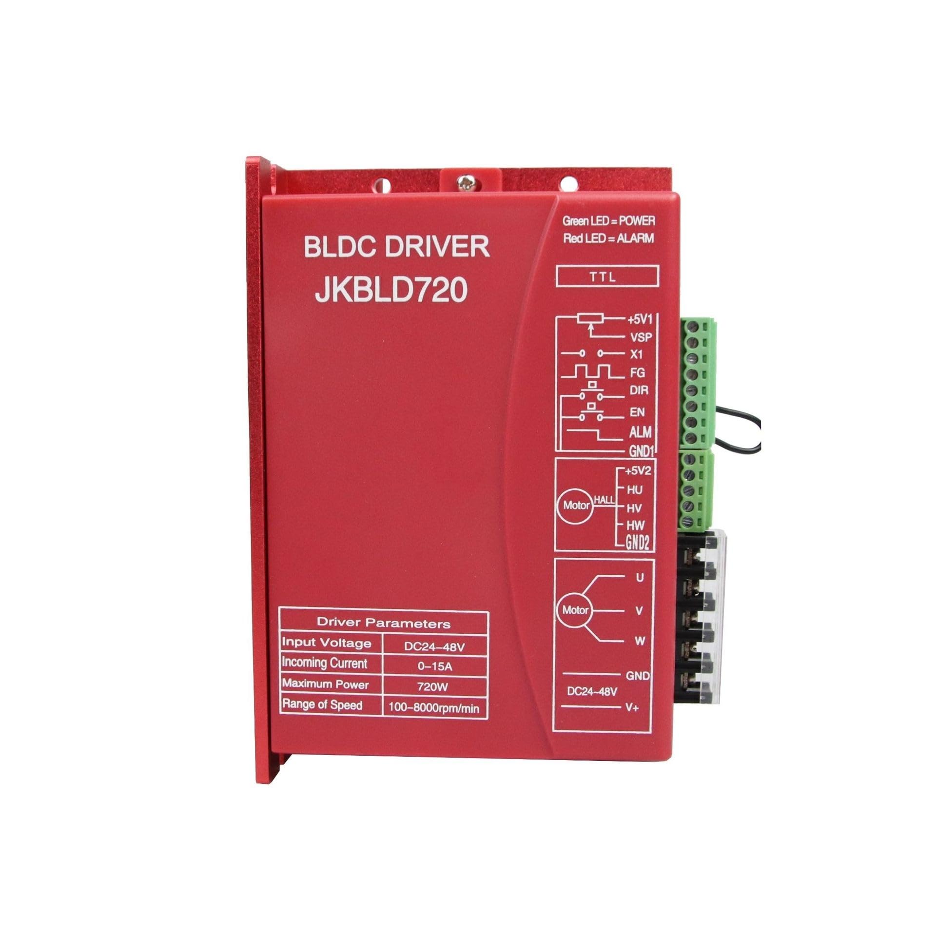 Pilote JKBLD720 résout les vibrations moteur DC 24V 48V - 5