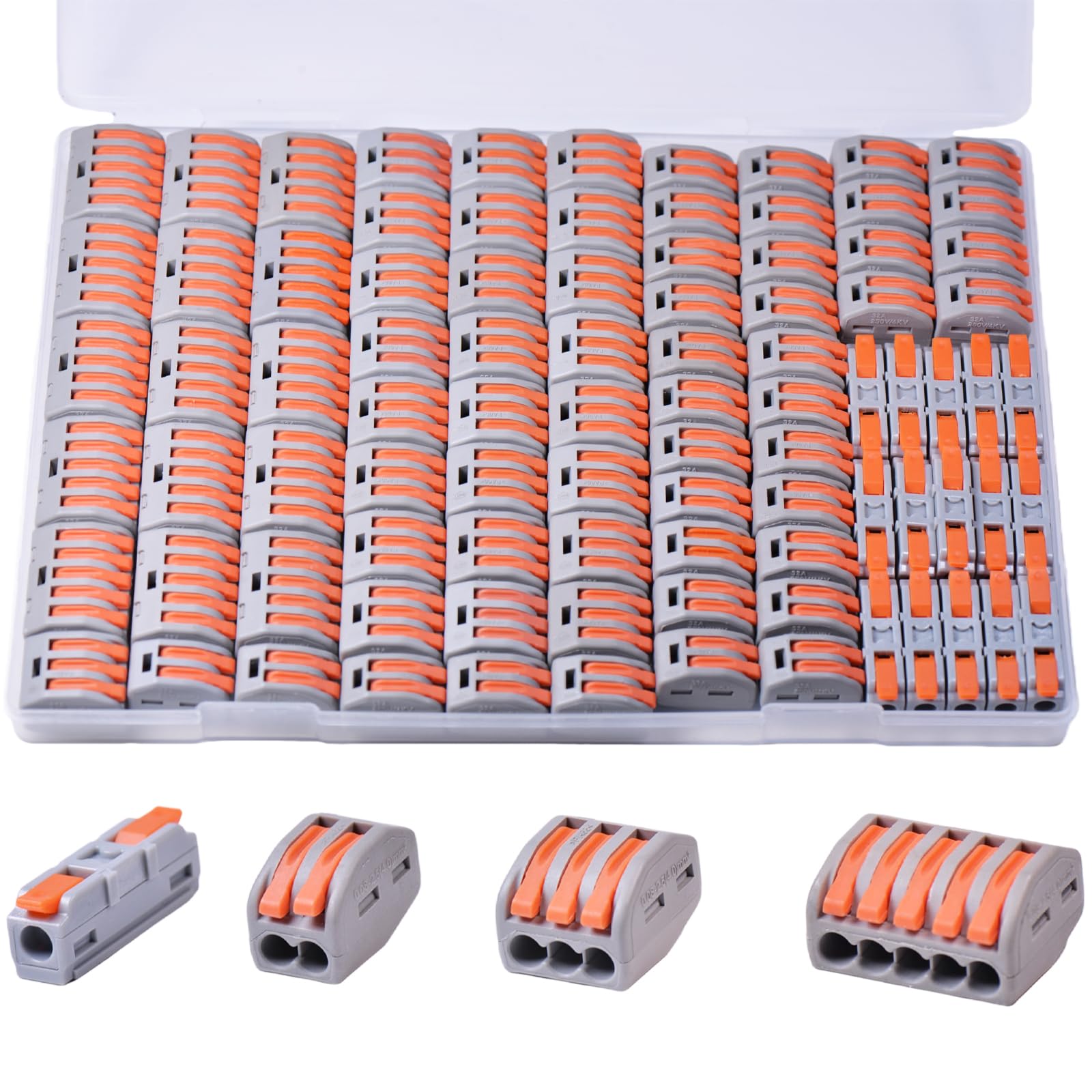 Avarbuvo 90PCS AVARBUVO Lever Wire Connectors - electrical connectors | Mubboo
