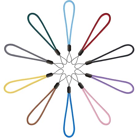 Amazon 携帯ストラップaixuan携帯ストラップ マスコット携帯ストラップ落下防止usbメモリ セキュリティ キー ホイッスルを10個セットで10色 タイプ7 ストラップ マスコット 通販