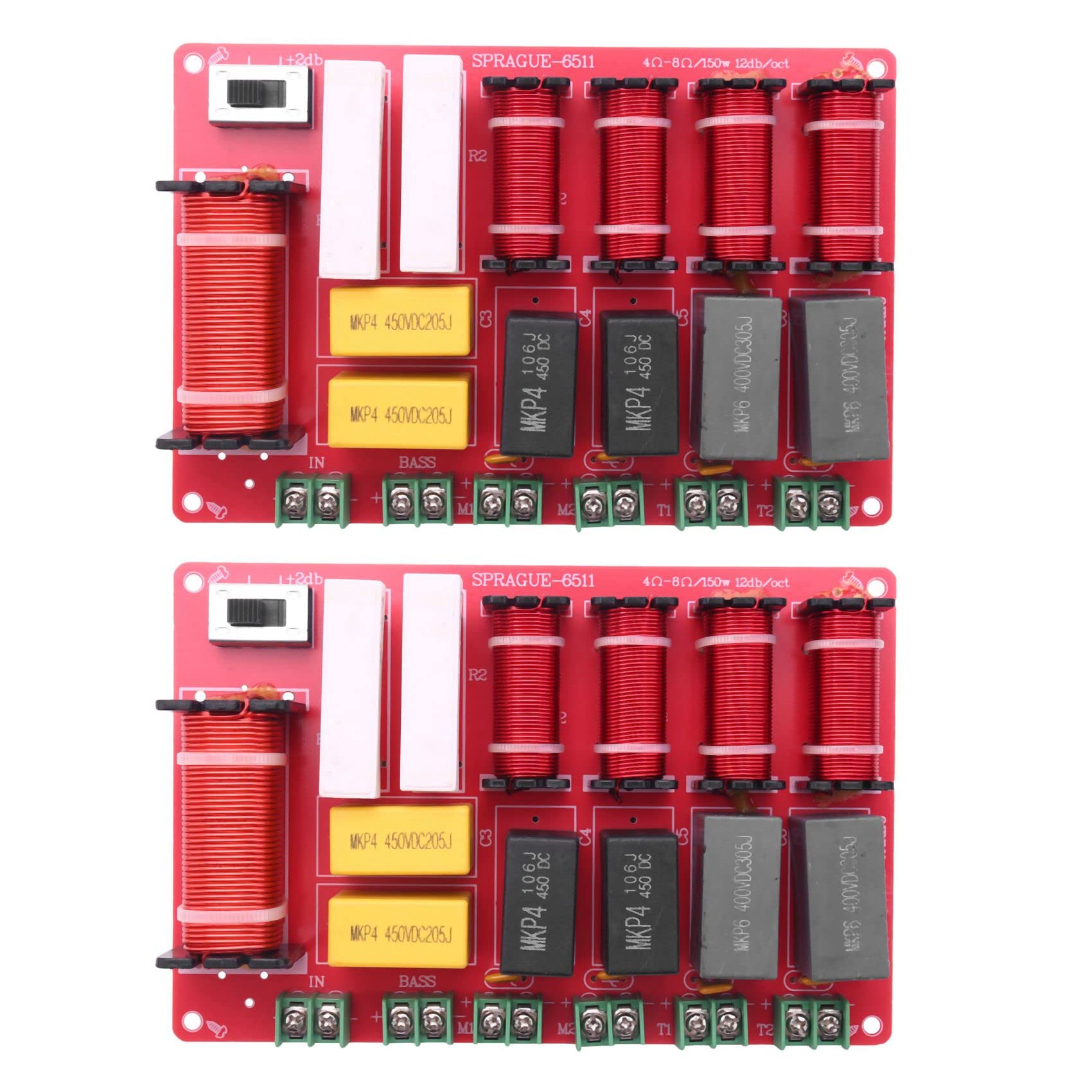 Enwye 5-Wege-Frequenzweiche 250W - HiFi Lautsprecher Teiler Für Heimkino