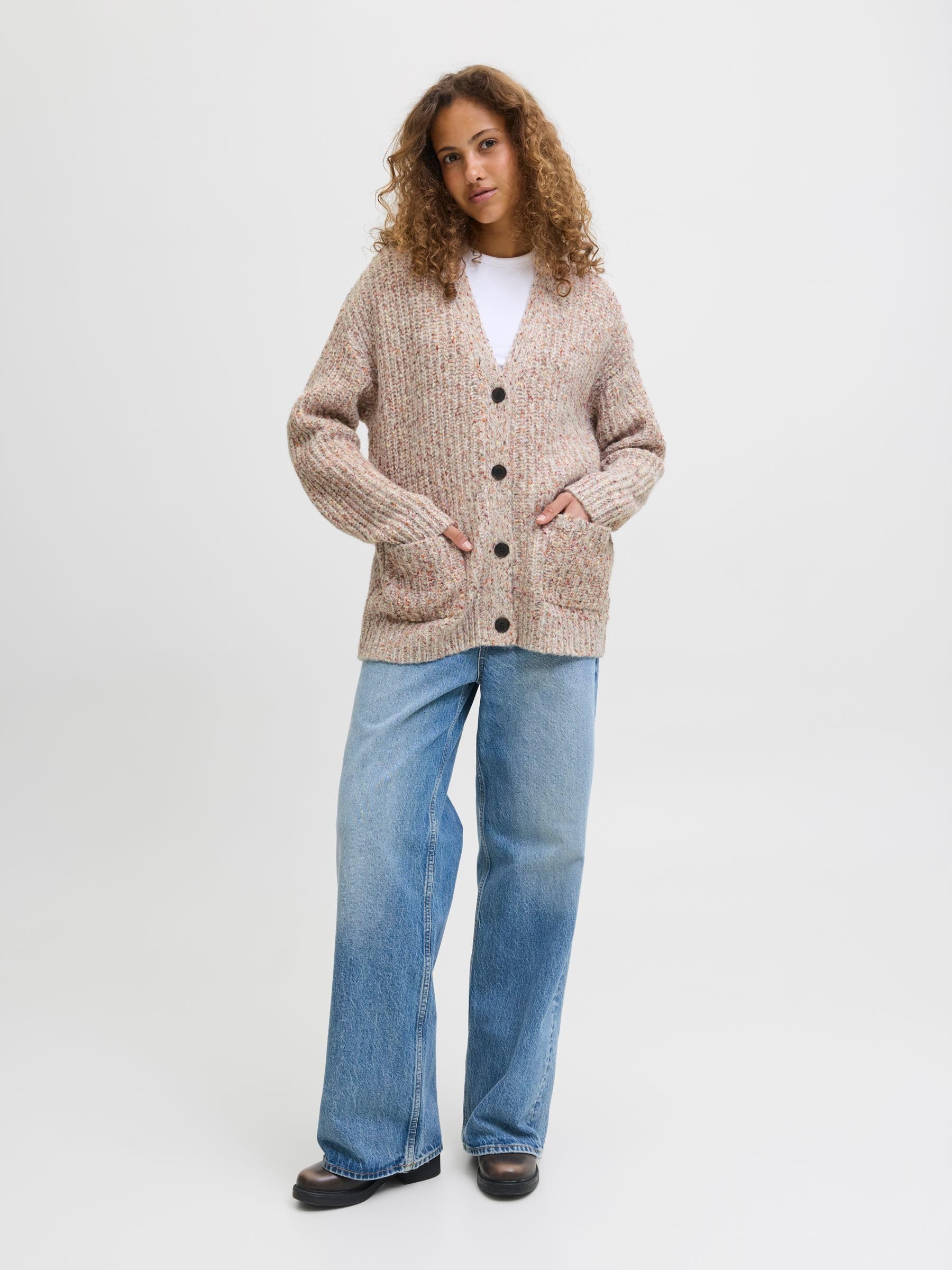 JACK & JONES Jxskyla Cardigan Knit Jxskyla - Cárdigan de Punto Mujer (Pack de 1)