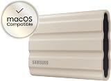 SAMSUNG T7 Shield SSD Portátil 1TB, USB 3.2 Gen.2, SSD Externo, Beige (MU-PE1T0K/EU) - 1