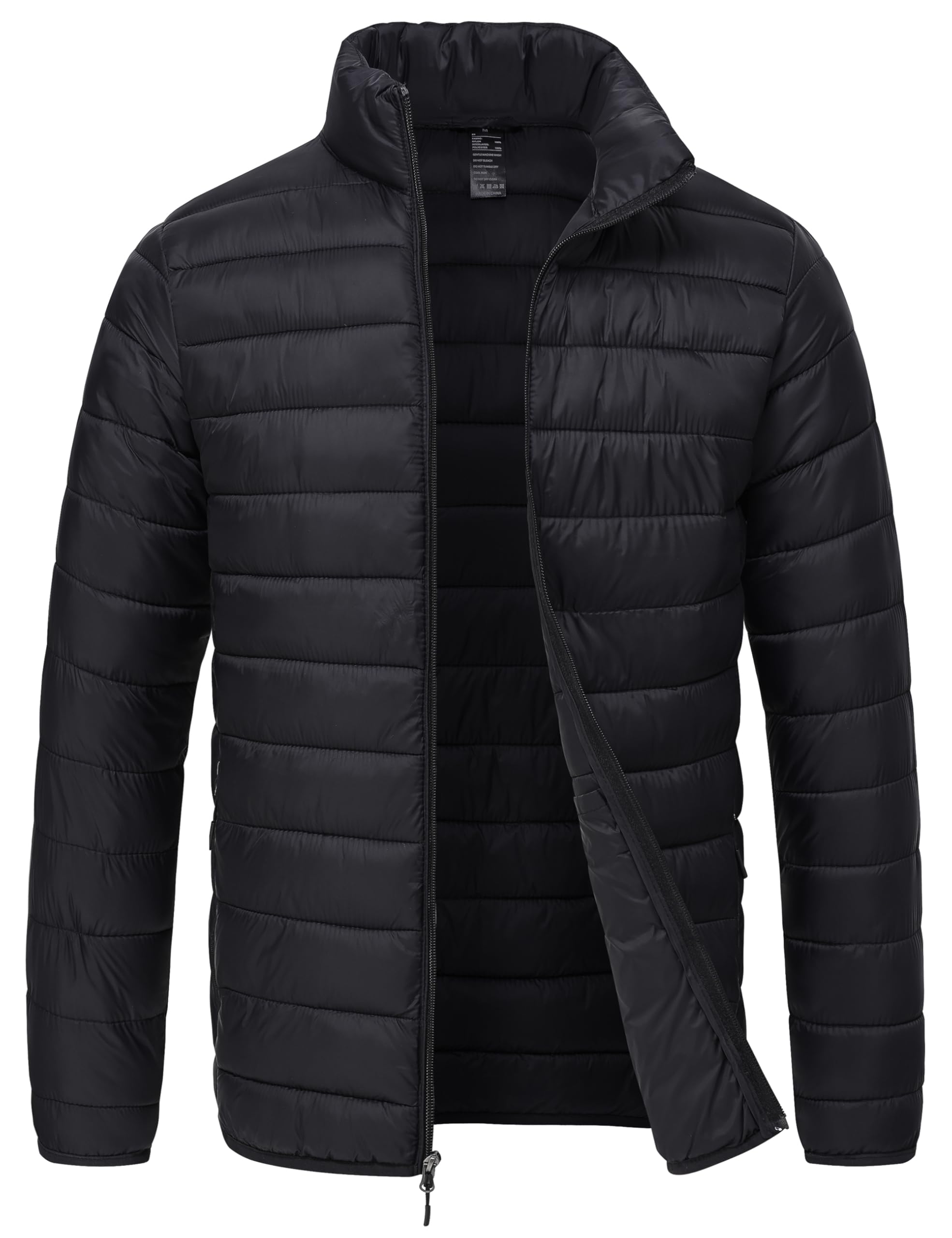 Rapoo Mens Puffer Jackets Lightweight Winter Jackets Coats Water Resistant Windproof Insulated