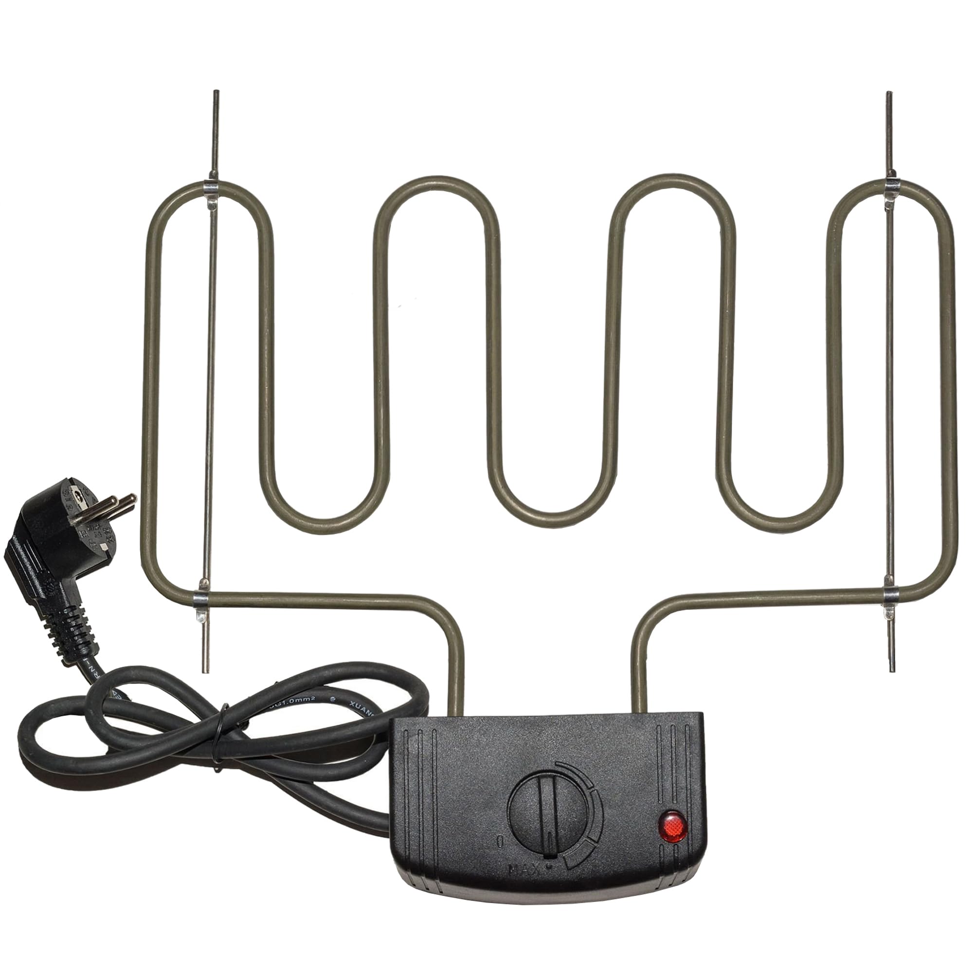 ITA Riscaldatore Elettrico 2000W per affumicatore - Spirale riscaldante per armadi affumicatori affumicatori di Altri produttori - Serpentina riscaldante Universale