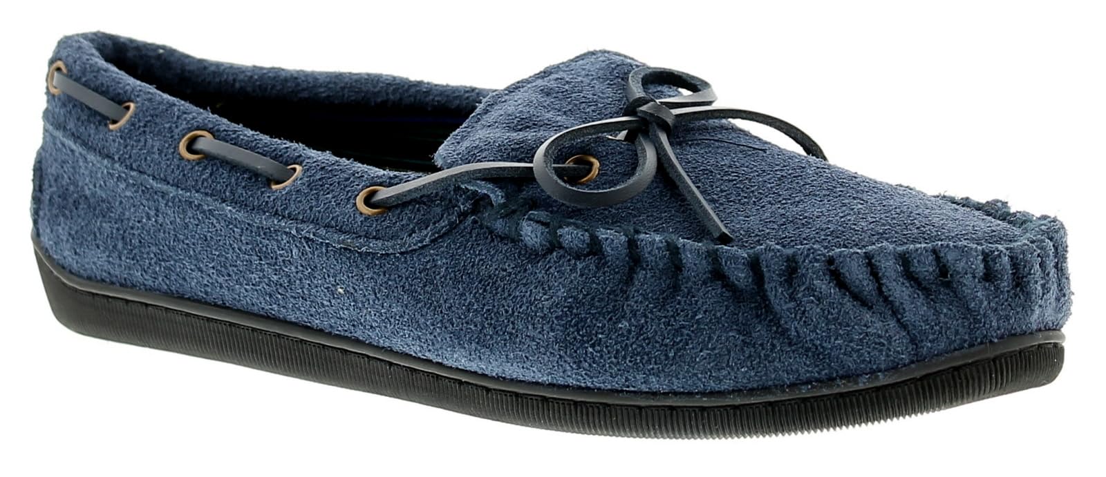 Shamus Mens Moccasin slippers full indoor/outdoor house shoes.