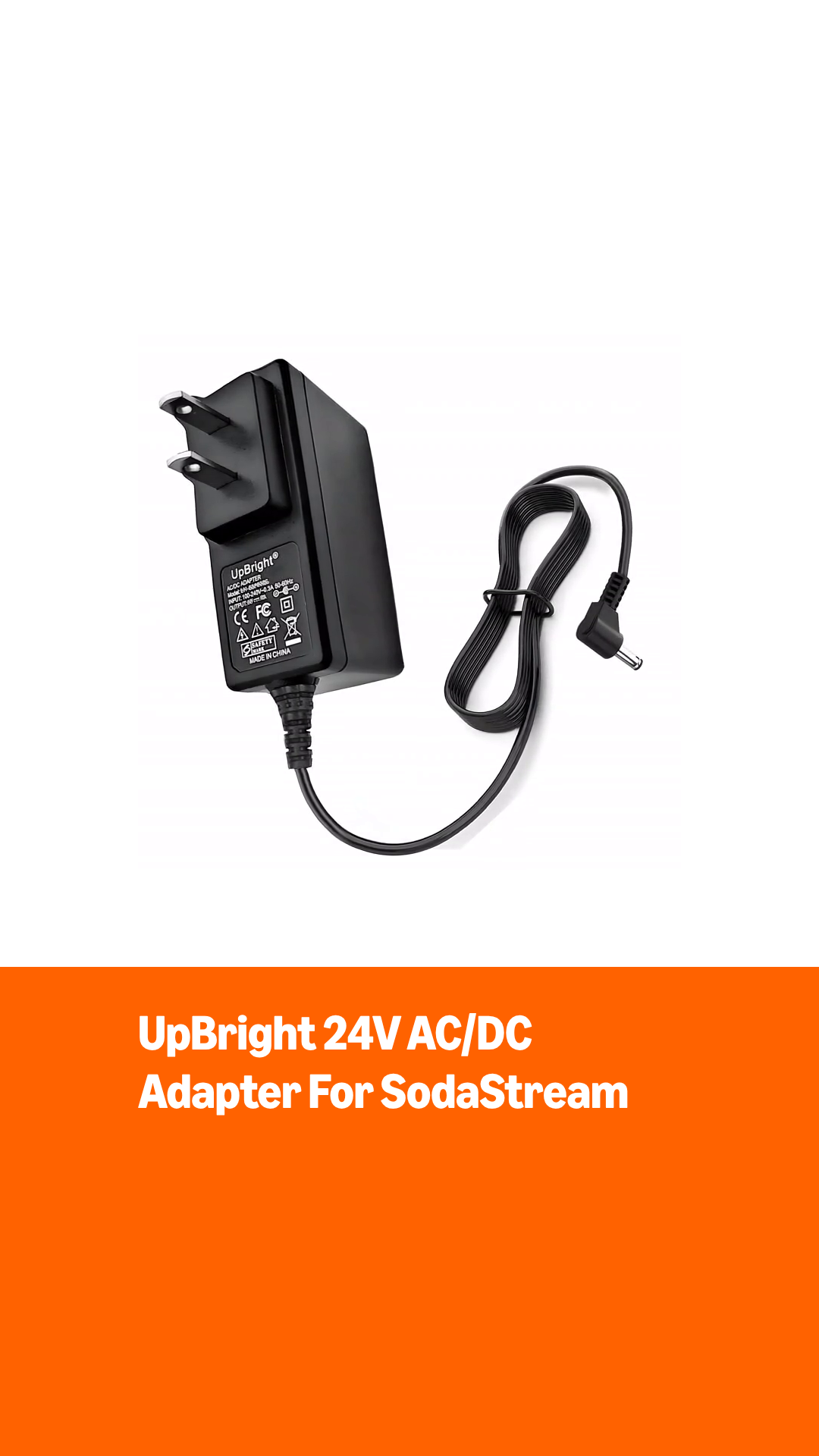 Amazon.com: UpBright 24V AC/DC Adapter Compatible with SodaStream