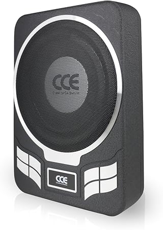 Amazon Co Jp 薄型サブウーファー アンプ内蔵 最大出力600w 薄型 25cm 車 バイク