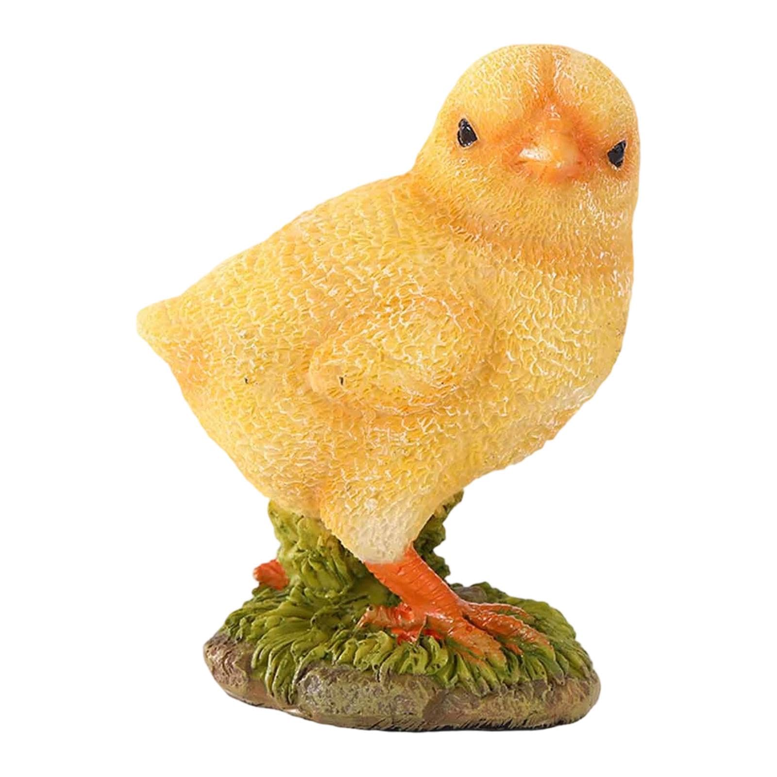 Figurine de coq miniature pour égayer un jardin ombragé ou un balcon vide