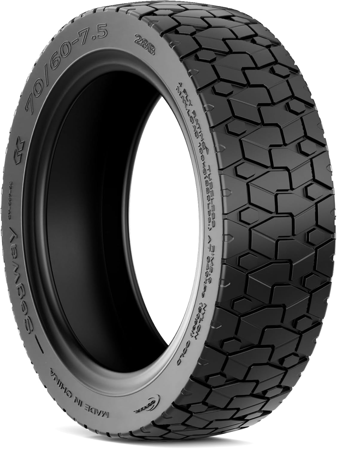 11-Inch 70/60-7.5 Tubeless Self-Sealing Tire Compatible with Segway Ninebot ZT3 Pro eKickScooter - Enhanced Grip Off-Road Wheel, Explosion-Proof Tryes Parts Accessories, Original Replacement