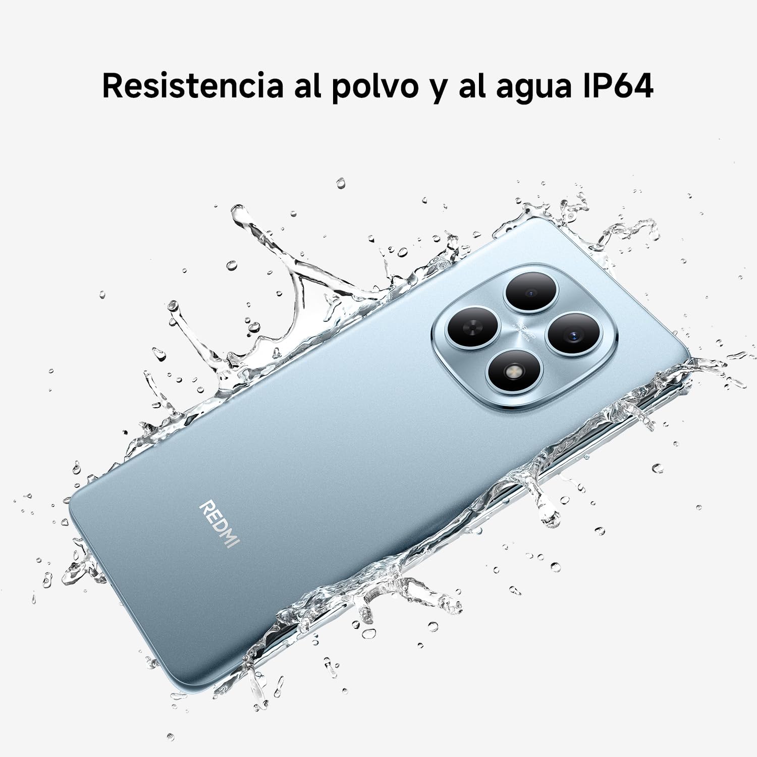 XIAOMI REDMI Note 15 - Smartphone de 8+256GB, Pantalla AMOLED FHD+ de 6,77", MediaTek Helio G100-Ultra, cámara de 108MP, batería de 6000 mAh, Cargador no Incluido, Azul Glaciar (Versión ES) — view 7