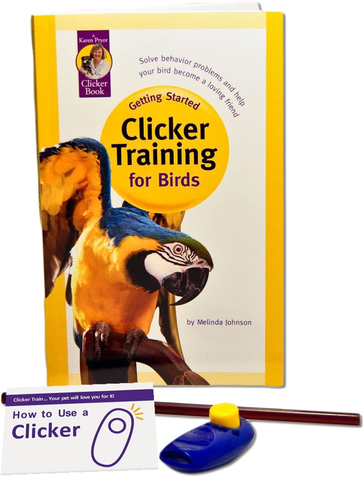 Karen Pryor, Getting Started: Clicker Training for Birds Kit