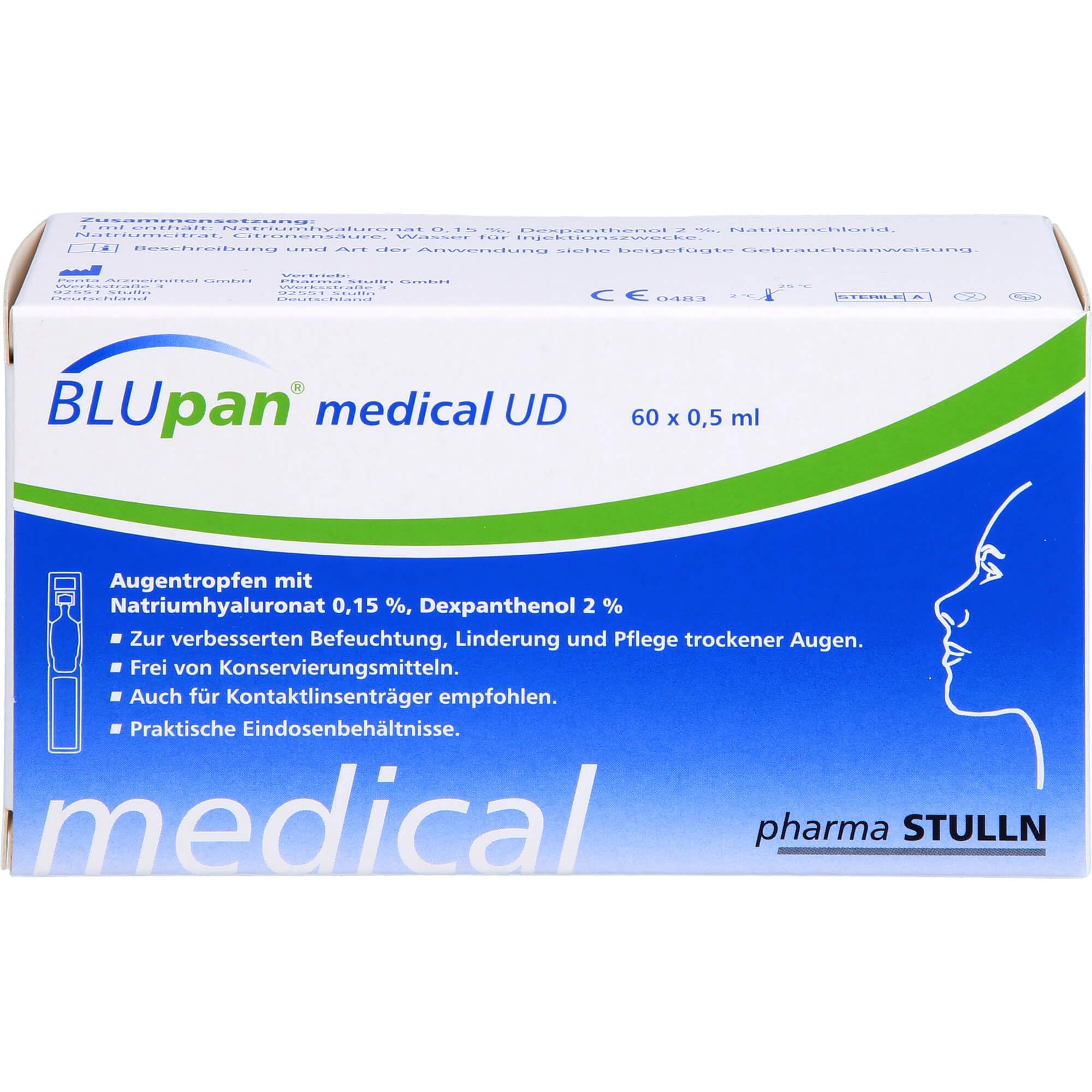 BLUPAN medical UD Augentropfen 60X0.5 ml