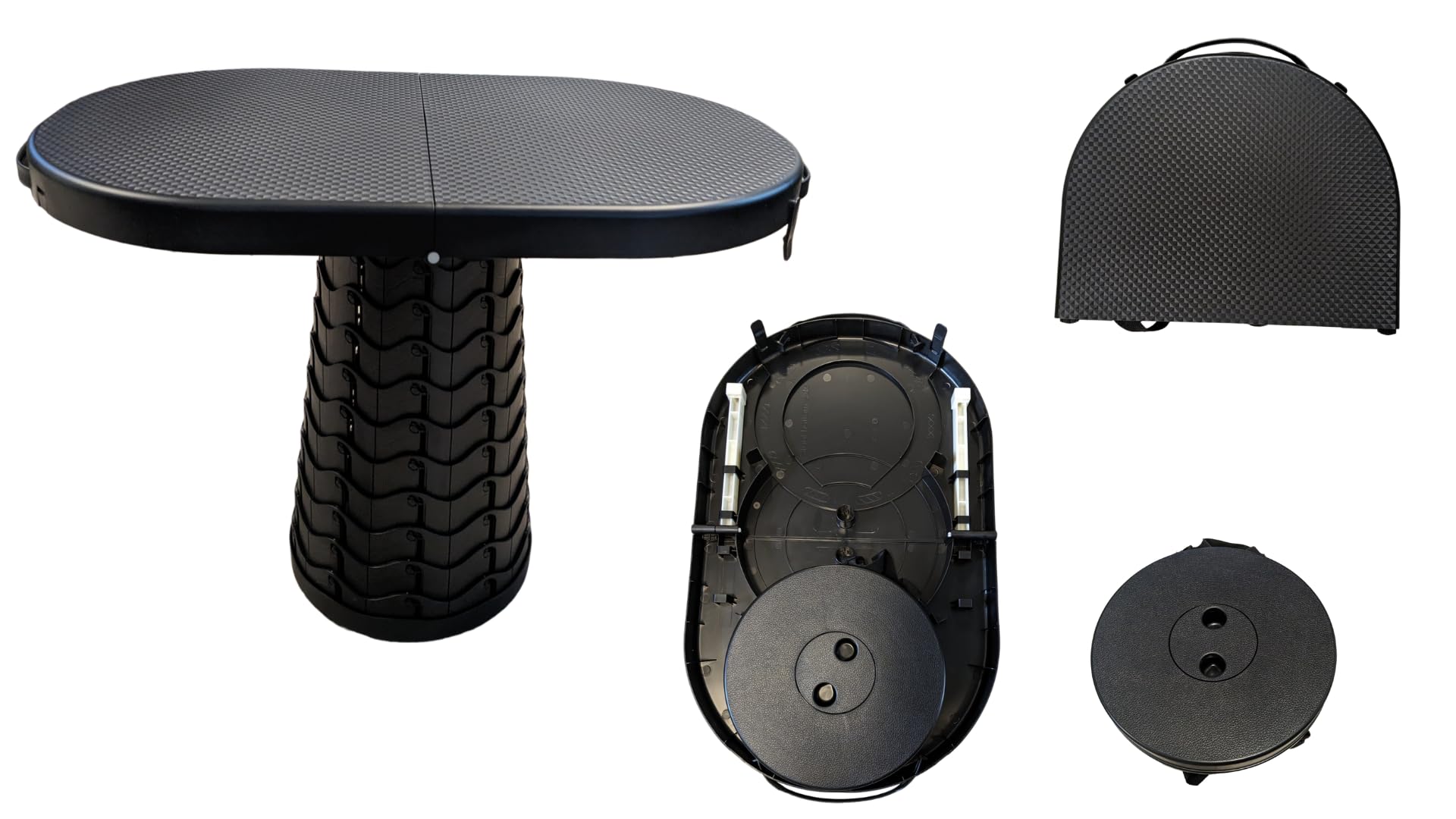 Amazon.co.jp: テーブル付きポータブルスツール ピクニック