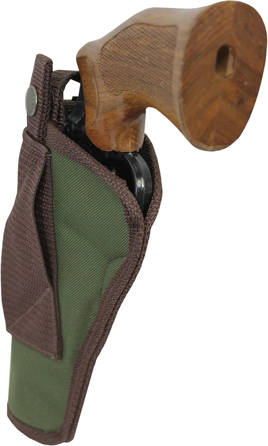 New Barsony Woodland Green Cross Draw Holster for 4" Revolvers