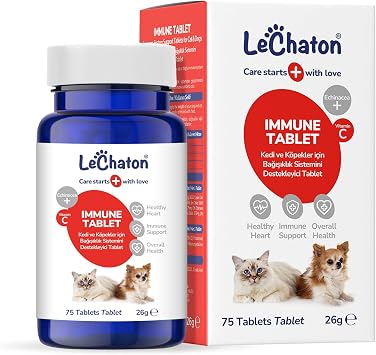 Immune Booster Supporting Tablet 75 Tablets For Cats And Dogs