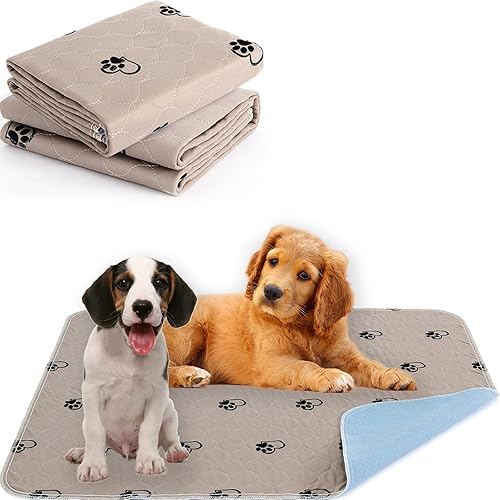 Miniatura 1 de KAWALA Almohadillas lavables para orinar para perros almohadillas reutilizables para entrenamiento de orinal para cachorros almohadillas