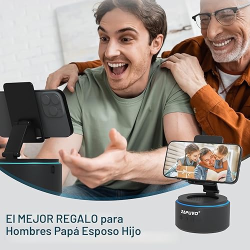 Miniatura 7 de Altavoz Bluetooth inalámbrico con soporte para teléfono, portátil para interiores y exteriores, para uso en escritorio, compatible con